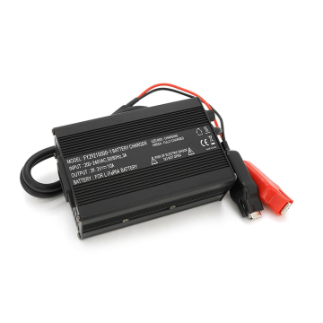 Зарядний пристрій для акумуляторів LiFePo4 24V(29,2V),8S,10A,+ крокодили,135x90x50mm
