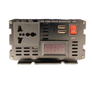 Перетворювач напруги з 12V/24V→220V (4000W) LCD SMART