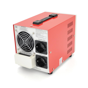 Стабилизатор напряжения Conter MSER 5000 VA-V2/3750W однофазный,сервопривод,напольного монтажа,LED дисплей,диап130-260V,AC230±3%,2*Shuko,161x255x178mm