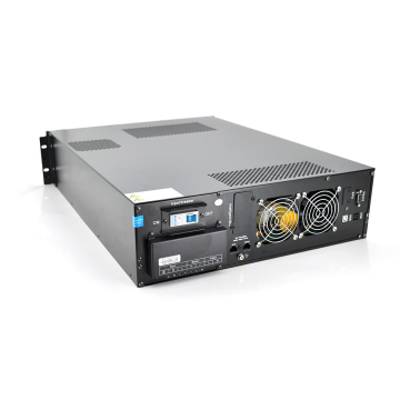 ДБЖ з правильною синусоїдою ONLINE Ritar RT-10KL-LCD, RACK 10000VA (9000Вт), 192В, Струм макс. 5A, під зовнішній АКБ, (482*600*130), Q1