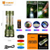 Фонарь YEMAO YM-A19 9LED, 1x26650, Power Bank, ЗУ Type-C, крючек, 3 фильтра, функция лампы