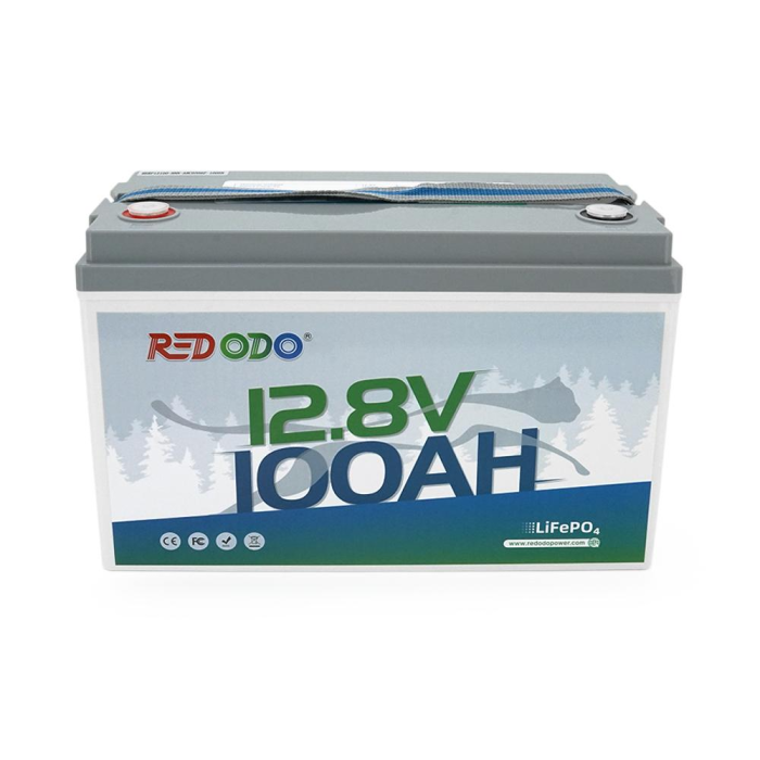 Аккумуляторная батарея LiFePO4 Redodo 12.8V 100Ah, 1280Wh, BMS 100A, BASIC, ≥4000 циклов, 329*172*214мм, 11kg Аккумуляторная батарея LiFePO4 Redodo 12.8V 100Ah, 1280Wh, BMS 100A, BASIC, ≥4000 циклов, 329*172*214мм, 11kg