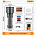 Фонарь YEMAO YM-A9 9LED, 2x26650, Power Bank, ЗУ Type-C, колпачек, 3 фильтра