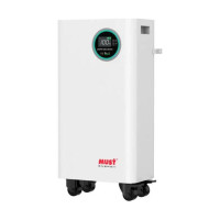 Акумуляторна батарея Must LiFePO4 LP16-48300 51.2V 300Ah 15,36KWh BMS200A@16S, CAN2&RS232&RS485,WI-FI,IP21