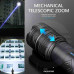 Фонарь YEMAO YM-G501-60W TG 60W, 1x18650, Power Bank, ЗУ Type-C, zoom, кейс