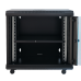 Шкаф серверный настенный с полкой GEAR 12U 19'' 600x450x600 Черный (GWMSN-12U-600-450)