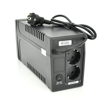 ИБП Ritar  RTP600 (360W) Proxima-L, LED, AVR, 2st, 2xSCHUKO socket, 1x12V7Ah, plastik Case ( 340 х 140 х 205 ) 4,46 кг  Q4