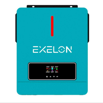 Гібридний інвертор Exelon ECP-6200/48, 6200VA, 48V, струм заряду 0-120A, MPPT (60-450VDC, 22A), 420x350x110mm, 8.9 kg
