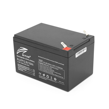 Акумуляторна батарея Ritar LiFePO4 12,8V 8Ah BMS4A@4S (150 x 65 x 95 (100)) 1.0kg Q10
