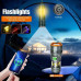 Фонарь YEMAO YM-G590 TG, 1x26350, Power Bank, ЗУ Type-C, zoom, функция лампы
