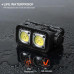 Ліхтар налобний K372/L-31-2COB(white+red), Motion Sensor, Li-Ion акумулятор, індикація заряду, ЗУ Type-C, Box оптом