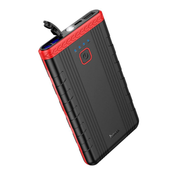 Пусковий прилад для акумулятора автомобіля JUMP STARTER HOCO QS5, Power Bank 6000mAh, Box