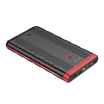Пусковий прилад для акумулятора автомобіля JUMP STARTER HOCO QS5, Power Bank 6000mAh, Box