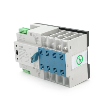 Автомат введення резерву (АВР) чотириполюсний YRQ2PC-125PV, 400V/125A на DIN-рейку для інверторів