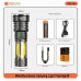 Фонарь YEMAO YM-A4 Sanan 55, 1x21700, ЗУ Type-C, функция лампы, крюк