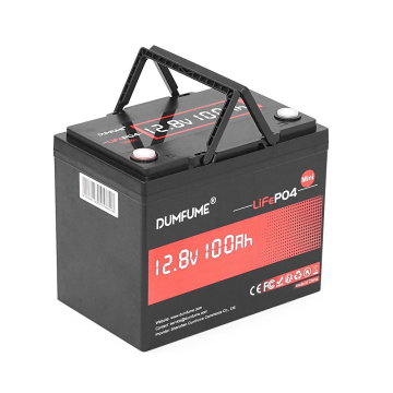 Аккумуляторная батарея Dumfume MINI LiFePO4 12,8V 100Ah 1280Wh, in10A/out20A, ( 150 x 95 x 85) , 10kg Q1
