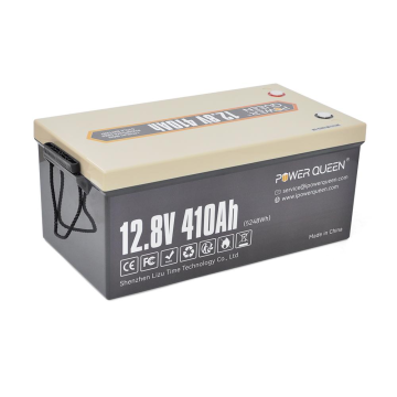 Аккумуляторная батарея LiFePO4 Power Queen 12.8 V 410Ah , 5240Wh, BMS 250A, 522*240*218 мм