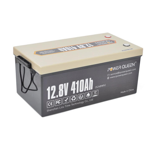 Аккумуляторная батарея LiFePO4 Power Queen 12.8 V 410Ah , 5240Wh, BMS 250A, 522*240*218 мм