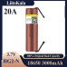 Акумулятор високострумовий 18650, LiitoKala HG2-N, 3000mah, з контактами під паяння, оптом