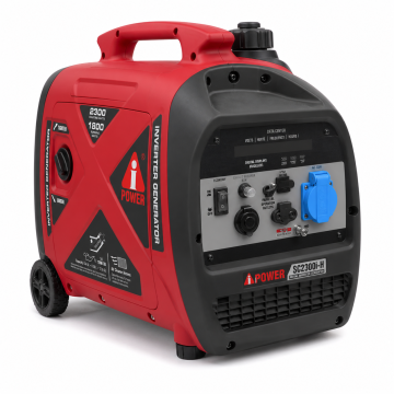 Інверторний бензиновий генератор iPower SC2300i-H 1,8/2,3 кВт, 230 В, дисплей, Eco-режим