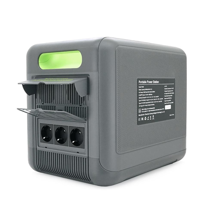 Портативная зарядная станция FOSSiBOT F2400, 2200W/2048Wh LiFePO₄, MPPT 500W max, XT60-12V/25А, 2xDC5521-12V-3A, CarPort-12V-10A, 2xAC230V, 2xUSB-A-18 Портативная зарядная станция FOSSiBOT F2400, 2200W/2048Wh LiFePO₄, MPPT 500W max, XT60-12V/25А, 2xDC5521-12V-3A, CarPort-12V-10A, 2xAC230V, 2xUSB-A-18