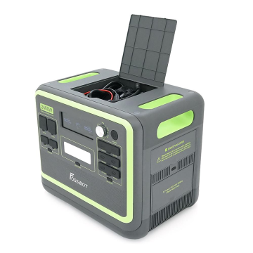 Портативная зарядная станция FOSSiBOT F2400, 2200W/2048Wh LiFePO₄, MPPT 500W max, XT60-12V/25А, 2xDC5521-12V-3A, CarPort-12V-10A, 2xAC230V, 2xUSB-A-18