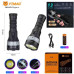 Фонарь YEMAO YM-A2-C Sanan 7171+COB, 1x21700, ЗУ Type-C, zoom