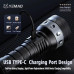 Фонарь YEMAO YM-A2-C Sanan 7171+COB, 1x21700, ЗУ Type-C, zoom
