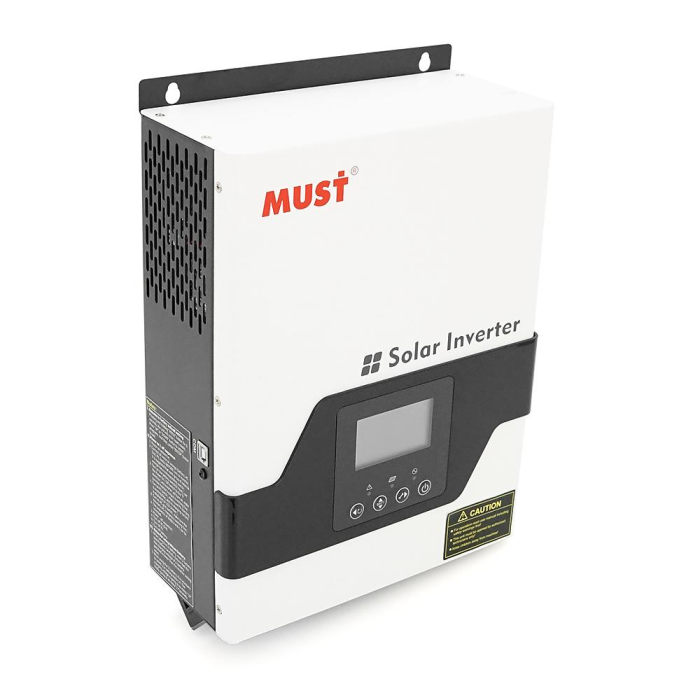 Гибридный инвертор MUST PV18-1012VMPK, 1000W, 12V, ток заряда 10/20A, 230V/4.35A, MPPT (60А, 105 Vdc) Гибридный инвертор MUST PV18-1012VMPK, 1000W, 12V, ток заряда 10/20A, 230V/4.35A, MPPT (60А, 105 Vdc)