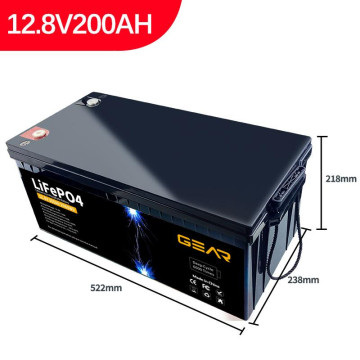Акумуляторна батарея GEAR LiFePo4 12.8 вольт / 200 ампер * год (2560 ват * год)