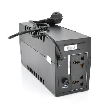 ДБЖ Ritar RTP625 (375W) Proxima-L, LED, AVR, 2st, 2xUNIVERSAL socket, 1x12V7Ah, plastik Case ( 340 x 140 x 205 ) 4,52 кг Q4