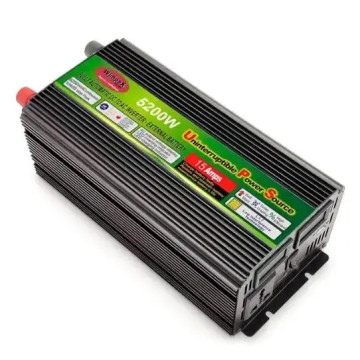 Преобразователь напряжения Wimpex WX-5200 5200W 12V UPS, модифицированная синусоида, зарядка АКБ 15А