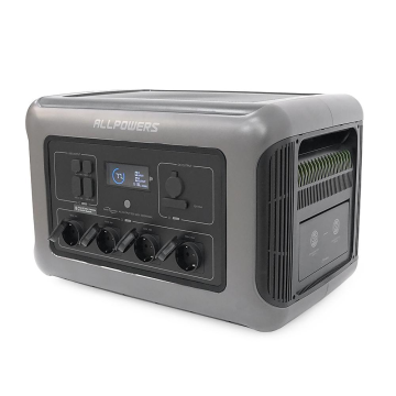 Power station ALLPOWERS R3500 APP Control, Wi-Fi, Bluetooth, 3500W, 3168Wh LiFePO4 3500Cycles, MPPT 2000w max, CAR port, DC12/24V, 4хAC 220V, 2xUSB-TY