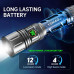 Тактический фонарь YEMAO YM-А60, 1200LM, аккумулятор 18650 (3200 mAh)
