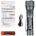 Тактический фонарь YEMAO YM-А60, 1200LM, аккумулятор 18650 (3200 mAh)