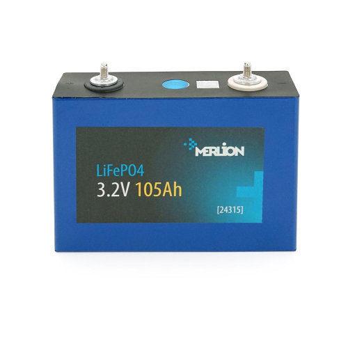 Осередок Merlion 3.2V 105AH для складання LiFePo4 акумуляторів, (160х49х115(130)) мм, Q5