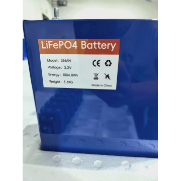 LiFePO4 комірка SKE 3.2V 314Ah 1004Wh для складання акумуляторних батарей