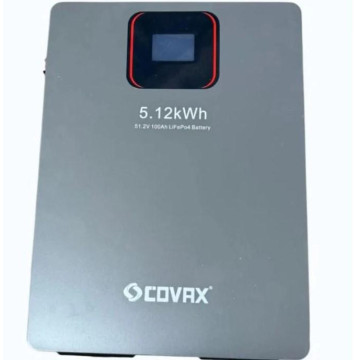 Комплект резервного живлення MUST 6.2 кВт + LiFePO4 акумулятор Covax 48V 100Ah (5,12 кВт·год)