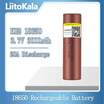 Акумулятор високострумовий 18650, LiitoKala Lii-HG2, 3000mah, оптом
