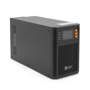 ДБЖ з правильною синусоїдою Ritar PT-3KL-LCD, 3000VA (2700Вт), 96В, Струм макс. 5A, під зовнішній АКБ (405*190*325), Q2