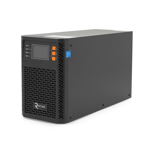 ДБЖ з правильною синусоїдою Ritar PT-3KL-LCD, 3000VA (2700Вт), 96В, Струм макс. 5A, під зовнішній АКБ (405*190*325), Q2