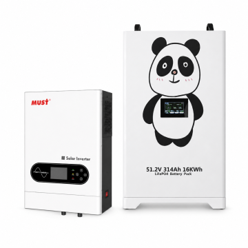 Комплект резервного питания MUST PV18-6048PRO 6 кВт + Braun Power CK48300 LiFePO4 16,08 кВт·ч, 48 В