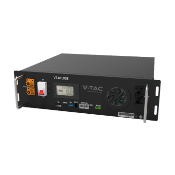 Акумуляторна батарея (рікова) V-TAC CEI-021 LiFePO4 5.12kWh 100Ач, (100/100A) 445*400*130,41kg