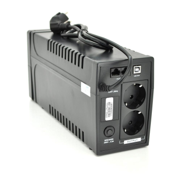 ДБЖ Ritar RTP600L-U (360W) Proxima-L, LED, AVR, 2st, USB, 2xSCHUKO socket, 1x12V7Ah, plastik Case (340 x 140 X 205) 4,6 кг Q4