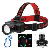 Ліхтар налобний NIGHT VISION FLUORESCENCE KX-1832-TG, Motion Sensor, Li-Ion акумулятор, індикація заряду, ЗУ оптом