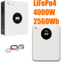 Комплект резервного живлення MUST 3.0 кВт + FelicityESS LiFePO4 акумулятор 24V 100Ah (2,56 кВт·год)
