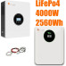 Комплект резервного живлення MUST 3.0 кВт + FelicityESS LiFePO4 акумулятор 24V 100Ah (2,56 кВт·год)