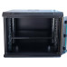 Шкаф настенный серверный GEAR 9U 600x600х450 мм черный с полкой (GWMSN-9U-600-600)