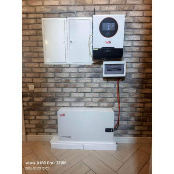 Комплект резервного живлення SKE PH21-10.2K 10200W + SKE SK-ST15000 LiFePO4 15 кВт·год, Wi-Fi