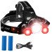 Ліхтар налобний Police 3000-T6+2XPE(RED), 2x18650, оптом